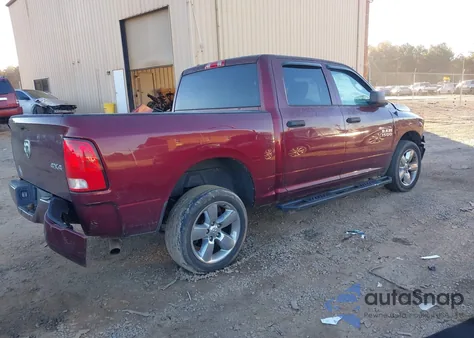 2018 Ram 1500 Express 4X4 5'7 Box from USA, damaged, VIN 1C6RR7KG8JS314217